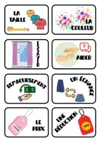 Vista previa - Juegos / Gamificación - Au magasin - Jeu de cartes pour E0 - Portada