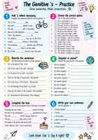 Vorschau - Arbeitsblätter - The Genitive ’s – Merkblatt & Übungsblätter | Englischen Genitiv - Seite 2