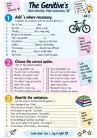 Vorschau - Arbeitsblätter - The Genitive ’s – Merkblatt & Übungsblätter | Englischen Genitiv - Seite 3