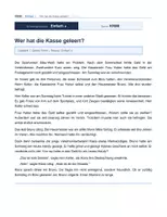 Vorschau - Unterrichtsreihen - Lesekompetenz A2 – Krimi einfach + | Wer hat die Kasse geleert? (Band 2) - 7./8. Klasse / Schulstufe - Seite 1
