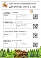 Aperçu - Feuilles d'exercices - Mon Rituel Musical HP - PÉRIODE 1 - Page de couverture
