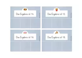 Vorschau - Spiele - Zuordnungsspiel - Addition Subtraktion ZR20 - Seite 1