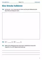 Vorschau - Arbeitsblätter - Konstruktionen und Symmetrie Basisscreening Klasse 7–8 - Seite 2