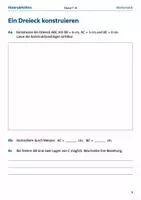 Vorschau - Arbeitsblätter - Konstruktionen und Symmetrie Basisscreening Klasse 7–8 - Seite 3