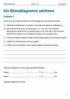 Vorschau - Arbeitsblätter - Klimadiagramme Klasse 7–8 Basisscreening - Seite 2