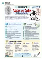 Vorschau - Unterrichtsreihen - Bildgeschichte: Vater und Sohn - Der selbstgebaute Schlitten ! aktualisiert ! - Seite 1