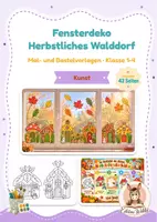 Vorschau - Mal- und Bastelvorlagen - Kunst Klasse 1 - Deckblatt