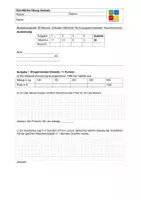 Vorschau - Test - Schriftliche Übung/Test Dreisatz - Seite 1