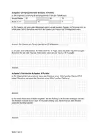 Vorschau - Test - Schriftliche Übung/Test Dreisatz - Seite 2