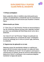 Vista previa - Unidades / Secuencias / Situaciones de Aprendizaje - LOS CONECTORES TEXTUALES - página 1