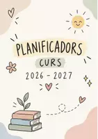 Vista previa - Refuerzo / NEE / Materiales de apoyo - PLANIFICADOR MENSUAL CURS 2026 - 2027 - Portada