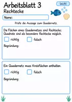 Vorschau - Arbeitsblätter - Quadernetz Klasse 4 | Mathematik Klasse 4 | 10 Arbeitsblätter als PDF - Seite 3