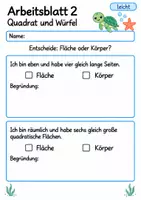 Vorschau - Arbeitsblätter - Flächen und Körper Klasse 4 | Mathematik Klasse 4 | 10 Arbeitsblätter als PDF - Seite 2