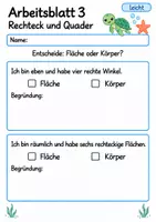 Vorschau - Arbeitsblätter - Flächen und Körper Klasse 4 | Mathematik Klasse 4 | 10 Arbeitsblätter als PDF - Seite 3