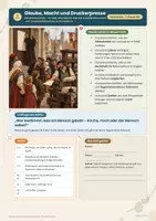 Vorschau - Arbeitsblätter - Die Reformation – Umfangreiches Arbeitspaket Geschichte für die 3. Klasse Mittelschule - Seite 1