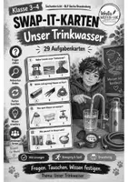 Vorschau - Spiele - Swap-it-Kartenspiel: Unser Trinkwasser – bewegtes Klassenspiel für Sachunterricht 3/4 | Farbe & S/W | Duplex- und manueller Druck - Seite 1