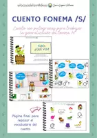 Vista previa - Refuerzo / NEE / Materiales de apoyo - Cuento fonema /s/ "Suso ¿qué ves?" - Portada