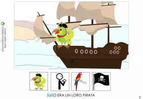 Vista previa - Refuerzo / NEE / Materiales de apoyo - Cuento fonema /s/ "Suso ¿qué ves?" - página 2