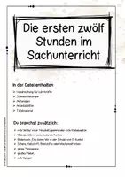 Vorschau - Unterrichtsreihen - Die ersten 12 Stunden im Sachunterricht - Unterrichtsreihe für Klasse 1 - Einschulung, erste Schulwochen - Seite 2