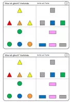 Vorschau - Arbeitsblätter - Pränumerik – Farbe, Form & Größe – Miniheft | Vorschule & Klasse 1 - Seite 3