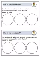 Vorschau - Arbeitsblätter - Ethik Sequenz _ Leben in einer Gemeinschaft - Seite 1