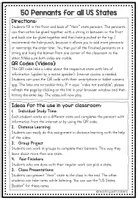Vorschau - Arbeitsblätter - USA Banner & Booklet Bundle - Seite 2
