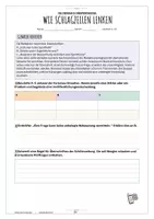 Vorschau - Arbeitsblätter - Wie Schlagzeilen lenken Clickbait Sprache in Medien Unterrichtsmaterial Deutsch Klasse 7–9 – Arbeitsblätter Medienkompetenz Social Media Fake News differenziert mit Lösungen - Seite 3