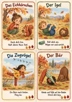 Vorschau - Poster - Herbst-Yoga: 16 Bewegungskarten Kita & Grundschule - Seite 3