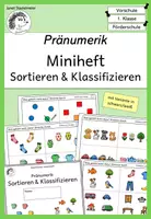 Vorschau - Arbeitsblätter - Pränumerik – Sortieren & Klassifizieren – Miniheft | Vorschule & Klasse 1 - Deckblatt