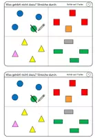 Vorschau - Arbeitsblätter - Pränumerik – Sortieren & Klassifizieren – Miniheft | Vorschule & Klasse 1 - Seite 2