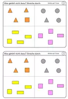 Vorschau - Arbeitsblätter - Pränumerik – Sortieren & Klassifizieren – Miniheft | Vorschule & Klasse 1 - Seite 3