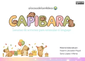 Vista previa - Refuerzo / NEE / Materiales de apoyo - ¡Capibaras en acción! Láminas de acciones - página 2
