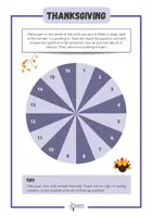 Vorschau - Arbeitsblätter - Thanksgiving Speaking Circle – Speaking Activity for English Lessons - Seite 2
