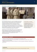 Vorschau - Stundenentwürfe - Leben im mittelalterlichen Kloster – Expertenpuzzle 6/7 - Seite 1