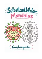 Vorschau - Arbeitsblätter - Anlautmandalas Selbstlaute - Deckblatt