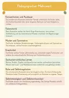 Vorschau - Mal- und Bastelvorlagen - Waldmandalas - Bäume im Herbst für die 2. Klasse - Seite 3