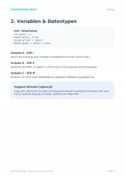 Vorschau - Arbeitsblätter - Java Prüfungstraining – Grundlagen - Seite 2