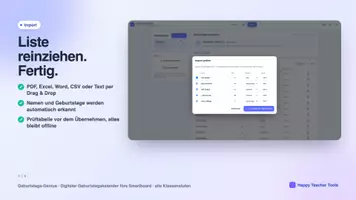 Vorschau - Interaktives Material - Geburtstags-Genius – Digitaler Geburtstagskalender - Seite 3
