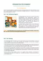 Vorschau - Arbeitsblätter - Faire und unabhängige Wahlen (Klassensprecherwahl) - Wahlgrundsätze - Seite 1
