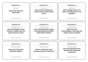 Vorschau - Aufgabenkarten - Denkwerkstatt - Philosophie für Grundschulkinder - Seite 3