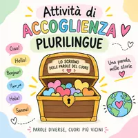 anteprima - Flashcard - Lo Scrigno delle Parole del Cuore | Attività di accoglienza plurilingue - Pagina di copertina