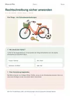 Vorschau - Arbeitsblätter - Rechtschreibung sicher anwenden – Wiederholung | Deutsch Klasse 5 - Seite 1