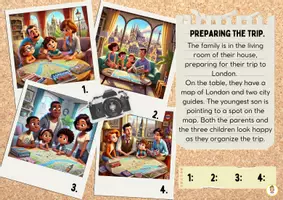Vista previa - Unidades / Secuencias / Situaciones de Aprendizaje - Reading Comprehension: Which photo is correct? London trip - página 3