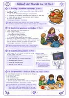 Vorschau - Stundenentwürfe - Erntedank Klanggeschichte | 2 Interaktive Unterrichtsstunden ohne Instrumente mit Tablet | | Religion Klasse 2-5 - Seite 3