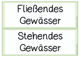 Vorschau - Präsentationen/Tafelbilder - Wissenskartei zu Gewässerarten - Seite 2