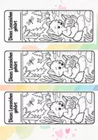 Vorschau - Anderer Materialtyp - Lesezeichen zum Ausmalen mit dem kleinen Wolf I Lesespaß I Wolfklasse I Deutsch - Seite 3