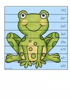 Vorschau - Stationenlernen - 999 Froschgeschwister ziehen um - Puzzle ZR 1000 Freiarbeit (Kl. 3) - Seite 2
