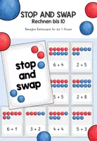 Vorschau - Spiele - Stop and Swap - Bewegtes Rechenspiel Klasse 1 (Addition bis 10) - Deckblatt