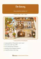 Vorschau - Arbeitsblätter - Die Gärung – Lesespurgeschichte mit Rätselaufgaben (Klasse 8) - Seite 1