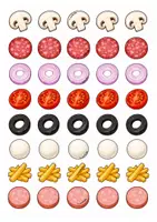 anteprima - Materiale di supporto/inclusione - Pizzeria da Elena - gioco logico-matematico - Pagina 3
